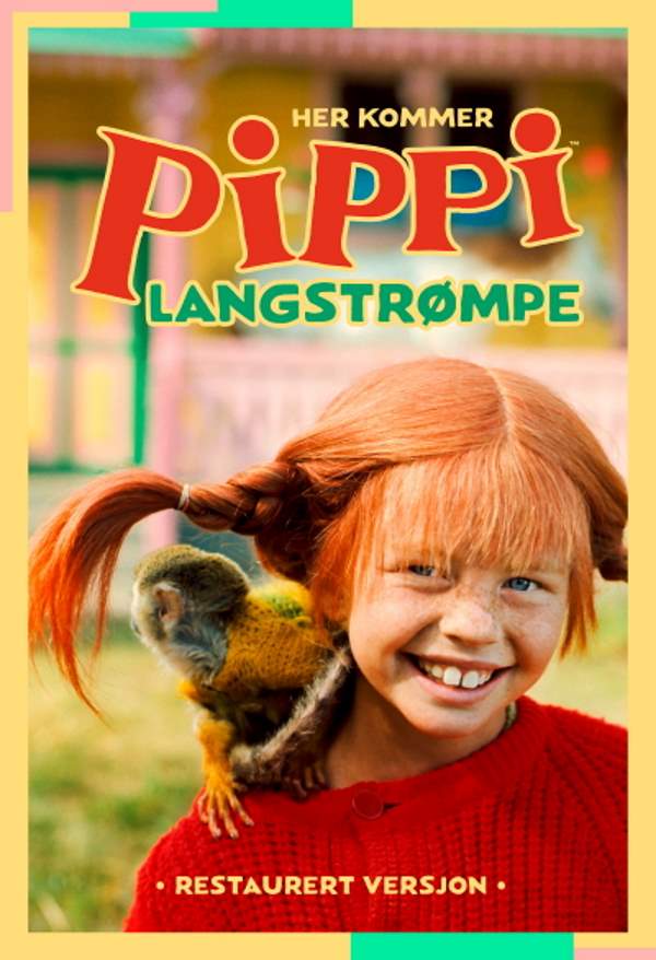 Her kommer Pippi Langstrømpe