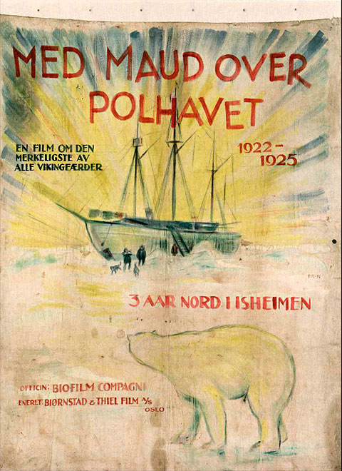 Med Maud over Polhavet